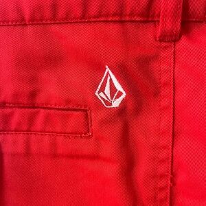 Volcom red skirt